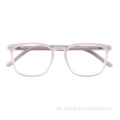 Luxus Männer Frauen Clear Acetat Rahmen Eye Anti Blue Light Blocking UV400 Computerbrille